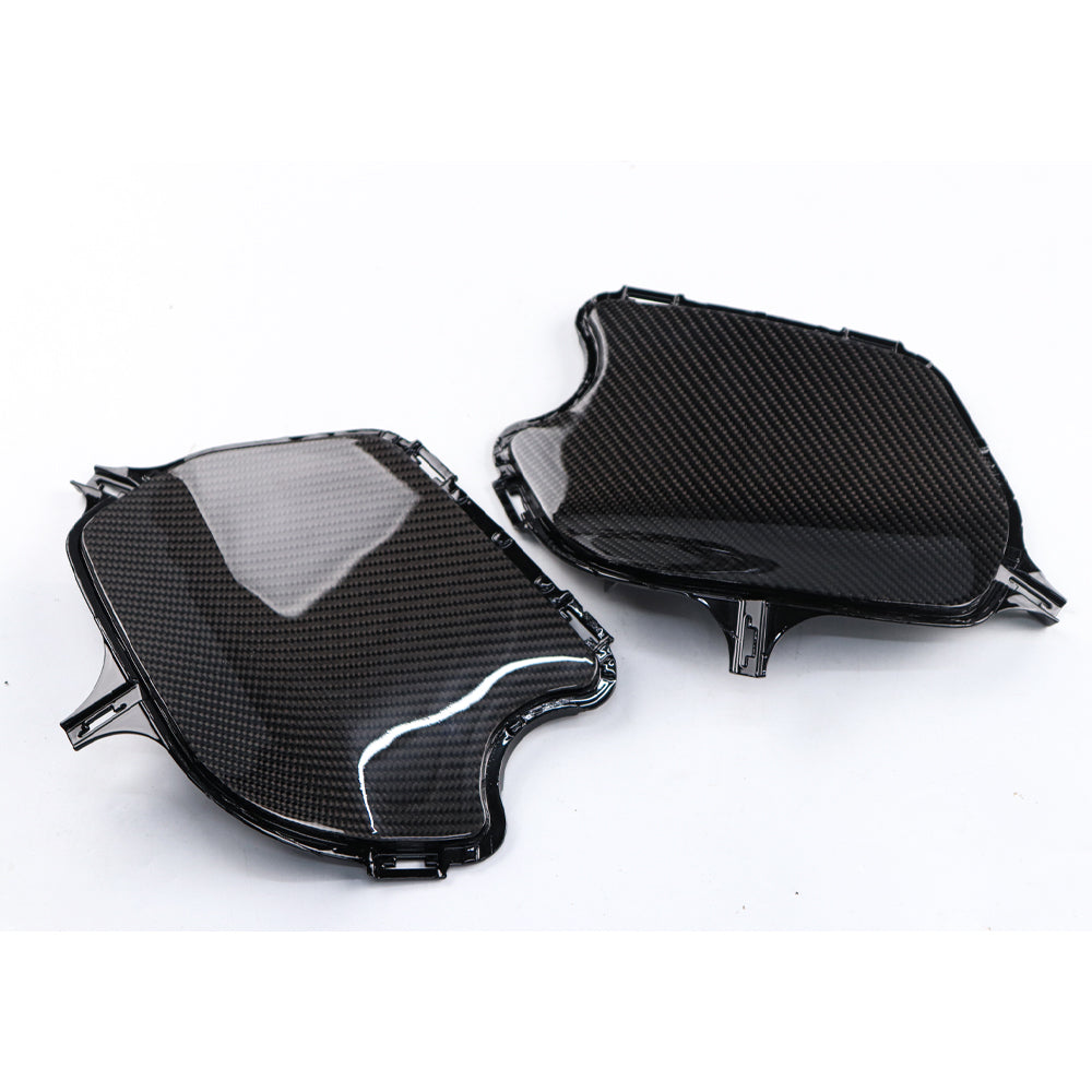 SET OF 6 PIECE FRAME BODY COVER SIDE UPPER PANEL CARBON FIBER FOR HONDA NEW GROM 2021-2024