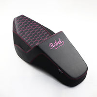 SEAT CUSHION BACKREST REPLACEMENT PINK THREAD V.19 FOR HONDA REBEL CMX 1100 2021-2025