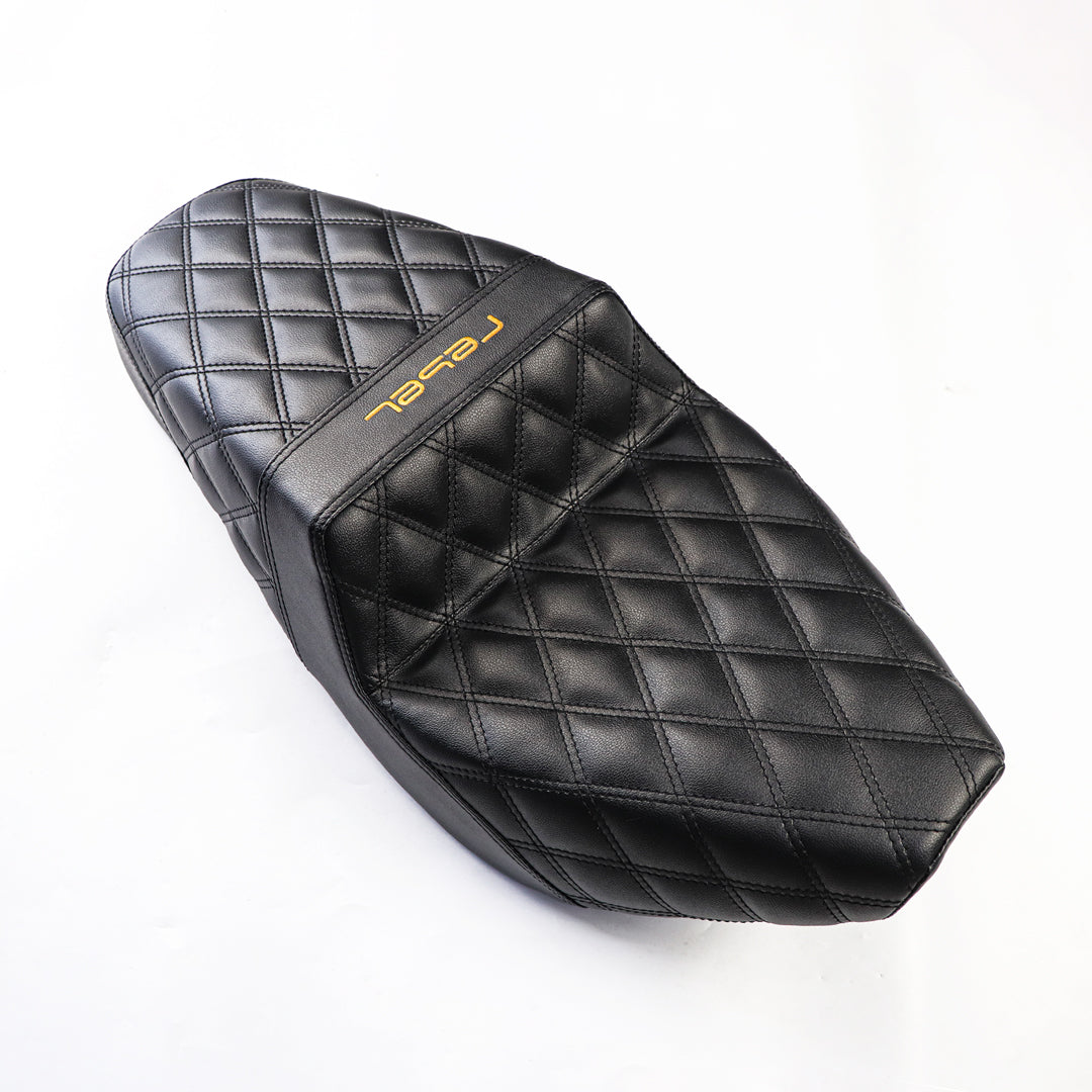 SEAT DOUBLE SADDLE DUAL DRIVER SEATS PAD CUSHION V.14 FOR HONDA REBEL CMX 1100 2021-2025