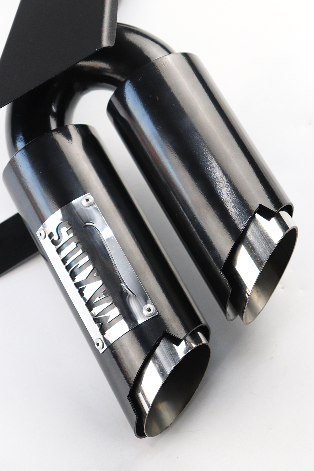 SHORT DOUBLE DUAL EXHAUST PIPE MOUNT SYSTEM FOR HONDA REBEL CMX1100 2021-2025