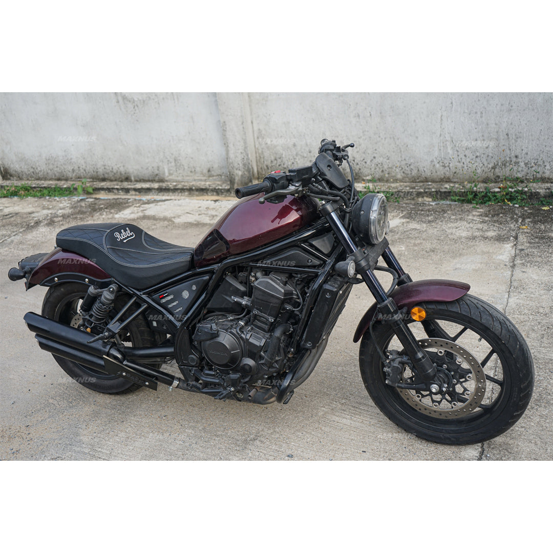 SEAT DOUBLE SADDLE DUAL DRIVER SEATS PAD CUSHION V.11 FOR HONDA REBEL CMX 1100 2021-2025