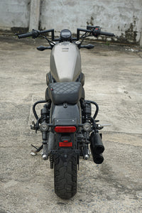 SEAT DOUBLE SADDLE DUAL DRIVER SEATS PAD CUSHION V.18 FOR HONDA REBEL CMX 300&500 2017-2025