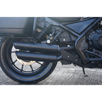 LONG DOUBLE DUAL EXHAUST PIPE MOUNT SYSTEM MAXNUS FOR HONDA REBEL CMX 300 2017-2025