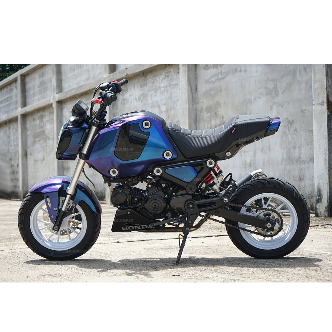 PURPLE FATE PLASTIC PANEL FAIRING BELLY PAN FOR HONDA NEW GROM GROM 125 2022-2024