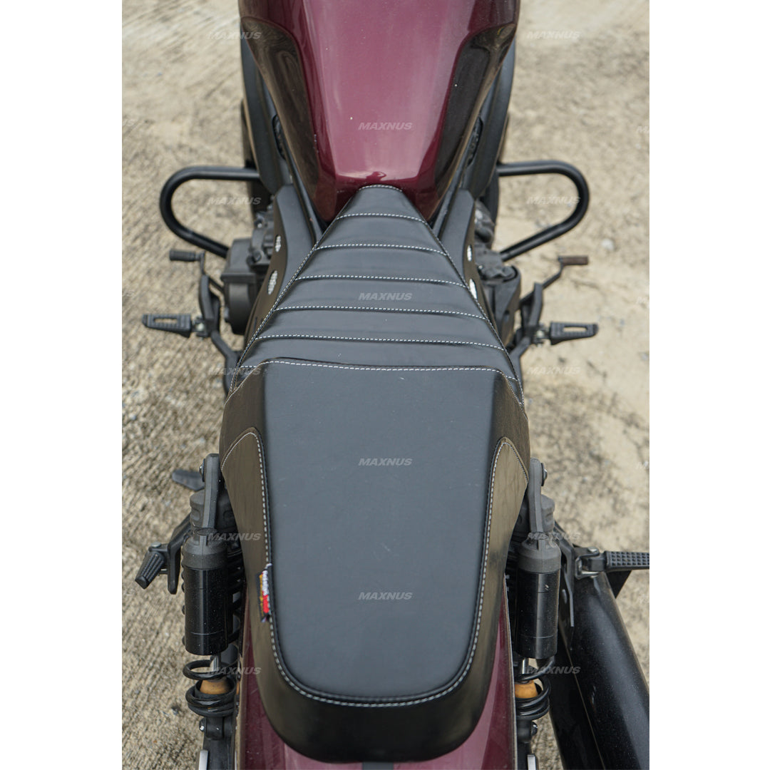 SEAT DOUBLE SADDLE DUAL DRIVER SEATS PAD CUSHION V.5 FOR HONDA REBEL CMX 1100 2021-2025