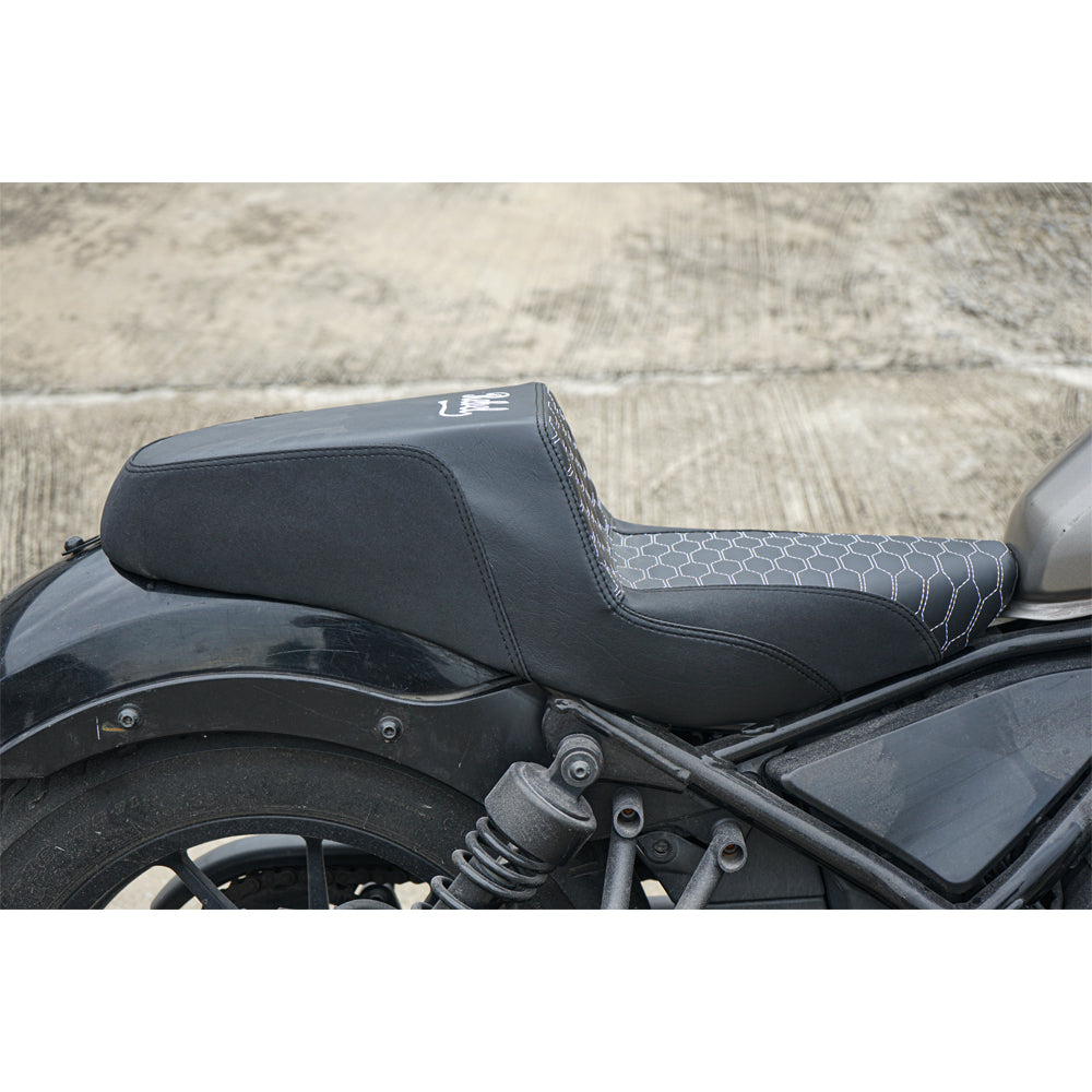 SEAT DOUBLE SADDLE DUAL DRIVER SEATS PAD CUSHION V.11 FOR HONDA REBEL CMX 300&500 2017-2025