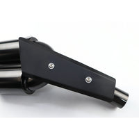 SHORT DOUBLE DUAL EXHAUST PIPE MOUNT SYSTEM HONDA REBEL CMX300 2017-2025
