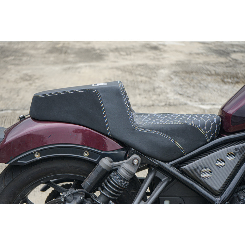 SEAT DOUBLE SADDLE DUAL DRIVER SEATS PAD CUSHION V.13 FOR HONDA REBEL CMX 1100 2021-2025