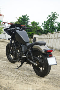 COVER FUEL OIL TANK MATTE BLACK V.2 FOR HONDA REBEL CMX 300&500 2017-2025