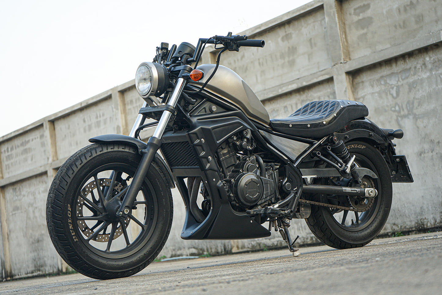 SIDER COVER OF THE ENGING & UNDER FAIRING V.2 For HONDA REBEL CMX 500 2017-2025