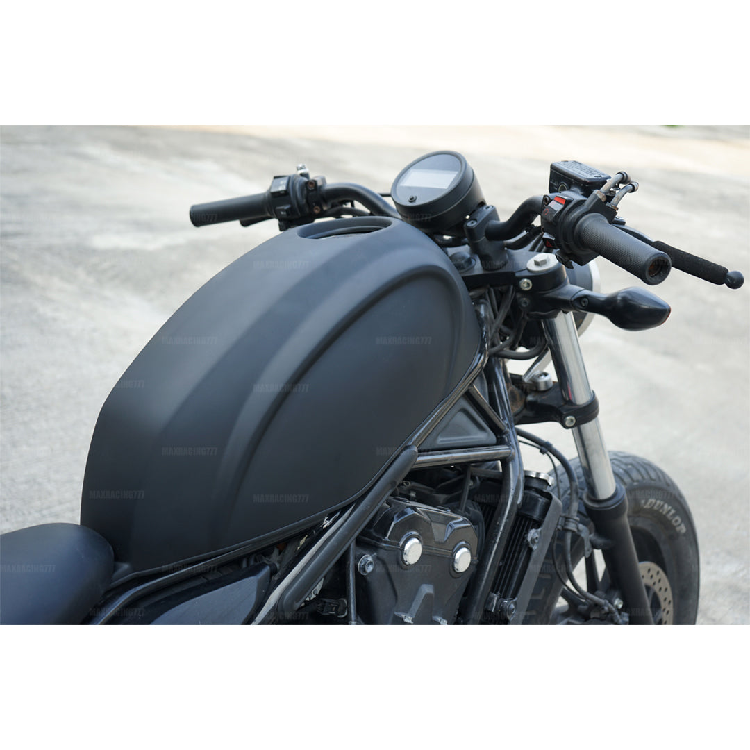 COVER FUEL OIL TANK MATTE BLACK FIT FOR HONDA REBEL CMX 300&500 2017-2025