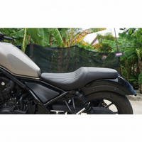 SEAT DOUBLE SADDLE DUAL DRIVER SEATS PAD CUSHION V.19 FOR HONDA REBEL CMX 300&500 2017-2025