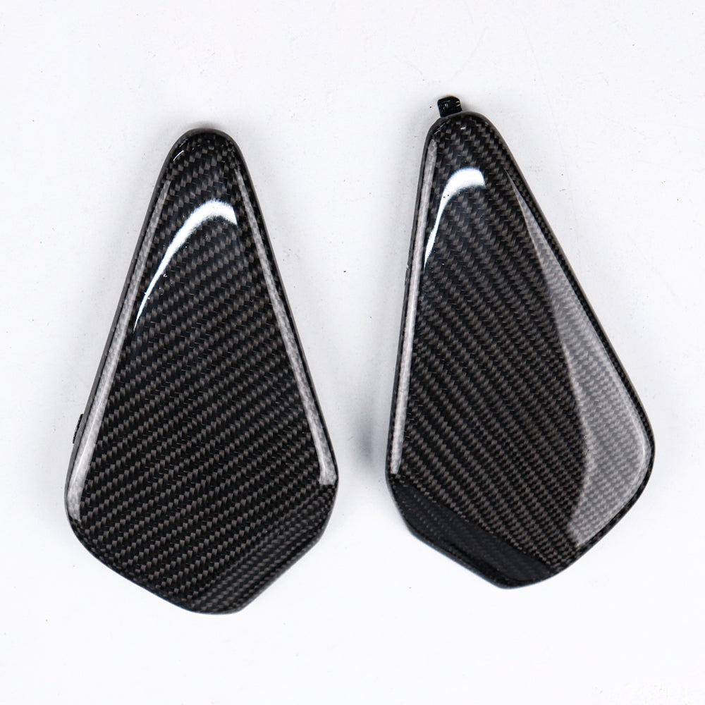 FRAME BODY R+L COVER SIDE UPPER PANEL CARBON FIBER FOR HONDA NEW GROM 2021-2024