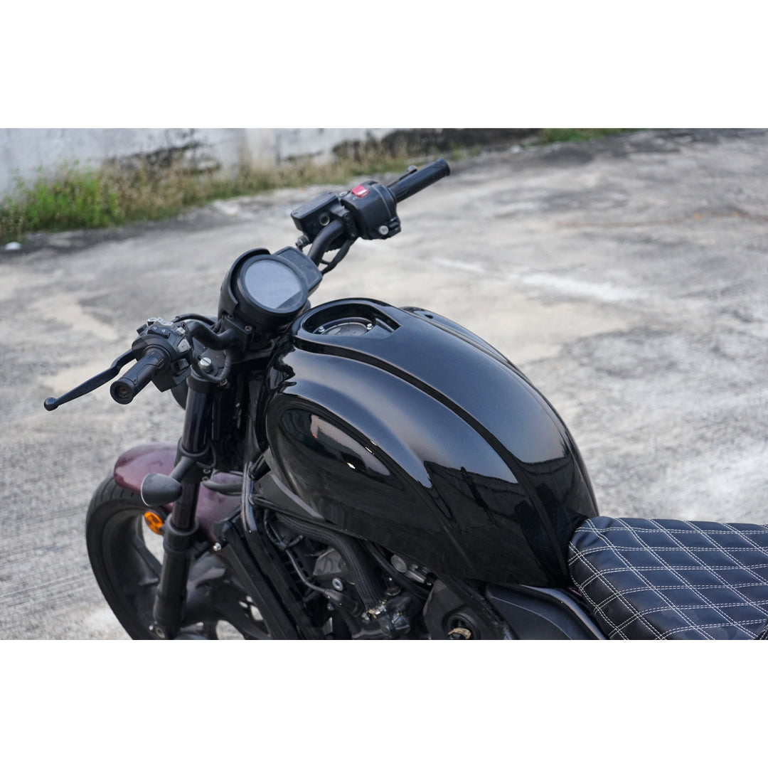 CUSTOM FIT FUEL TANK COVER BLACK FOR HONDA REBEL CMX 1100 2021-2025