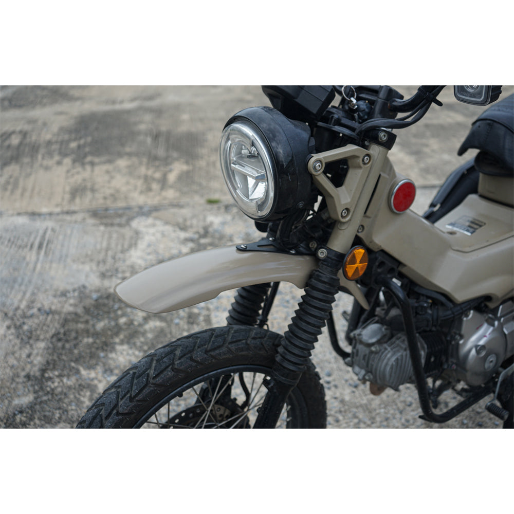FRONT FENDER WITH STEEL BRAKET FOR HONDA HUNTER TRAIL CT125 CT 125 2020-2025