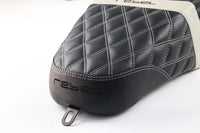 SEAT DOUBLE SADDLE DUAL DRIVER SEATS PAD CUSHION V.17 FOR HONDA REBEL CMX 300&500 2017-2025