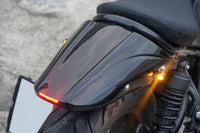 REAR FENDER FAIRING MUD GUARD LED BLACK V.2 FOR HONDA REBEL CMX 300&500 2017-2025