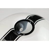 COVER FUEL OIL TANK WHITE LINE BLACK V.17 FIT FOR HONDA SCL CL 300 500 2023-2025