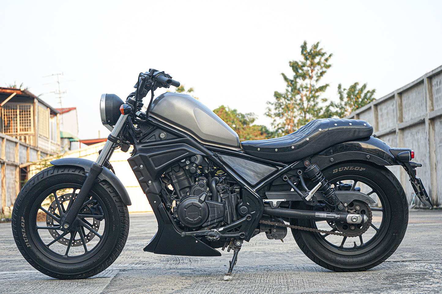 SIDER COVER OF THE ENGING & UNDER FAIRING V.2 For HONDA REBEL CMX 500 2017-2025