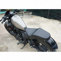 SEAT DOUBLE SADDLE DUAL DRIVER SEATS PAD CUSHION V.19 FOR HONDA REBEL CMX 300&500 2017-2025