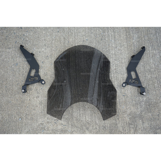 FRONT WINDSCREEN WINDSHIELD GUARD VISOR FIT HONDA CT125 CT 125 HUNTER 2020 - 2025