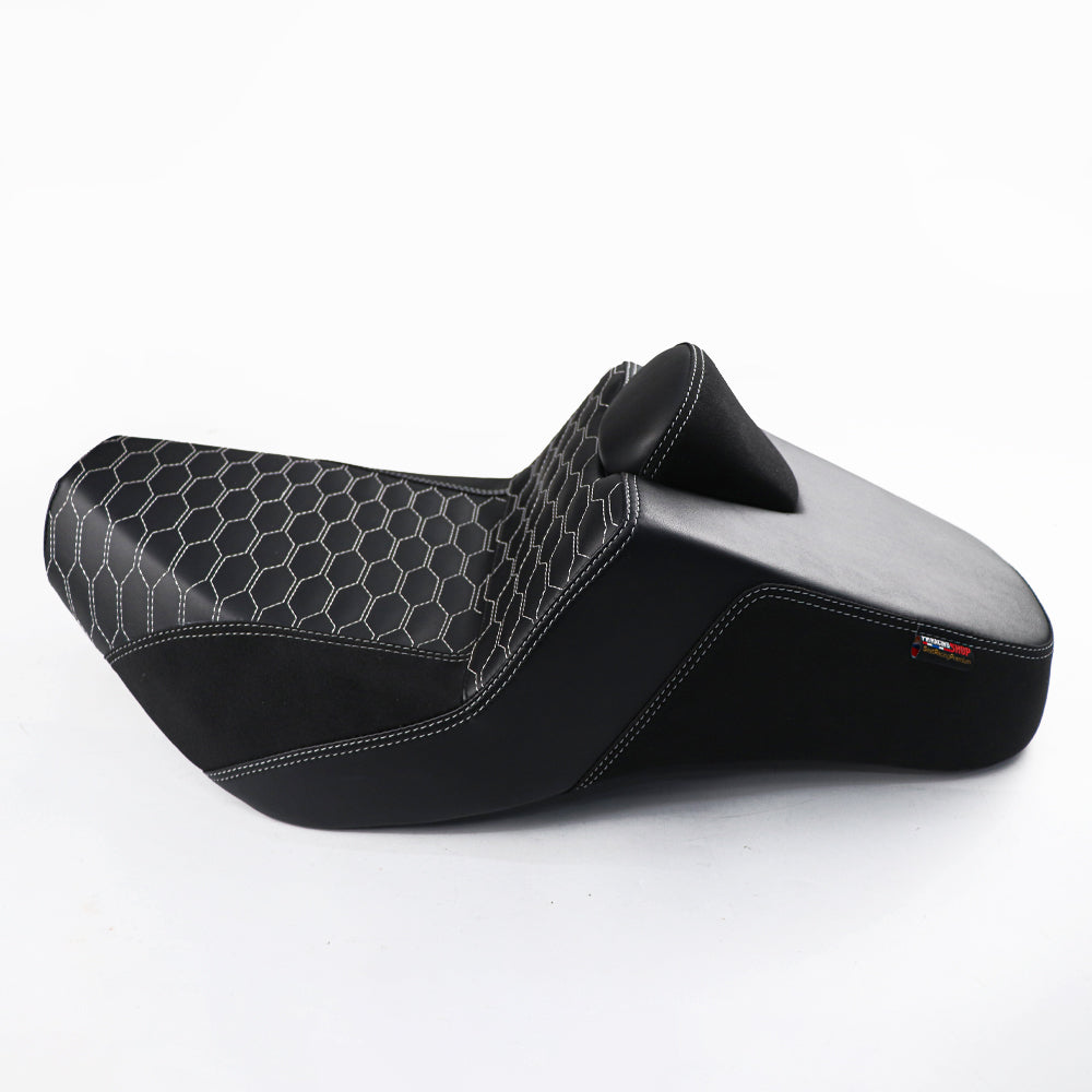 SEAT DOUBLE SADDLE DUAL DRIVER SEATS PAD CUSHION V.15 FOR HONDA REBEL CMX 1100 2021-2025