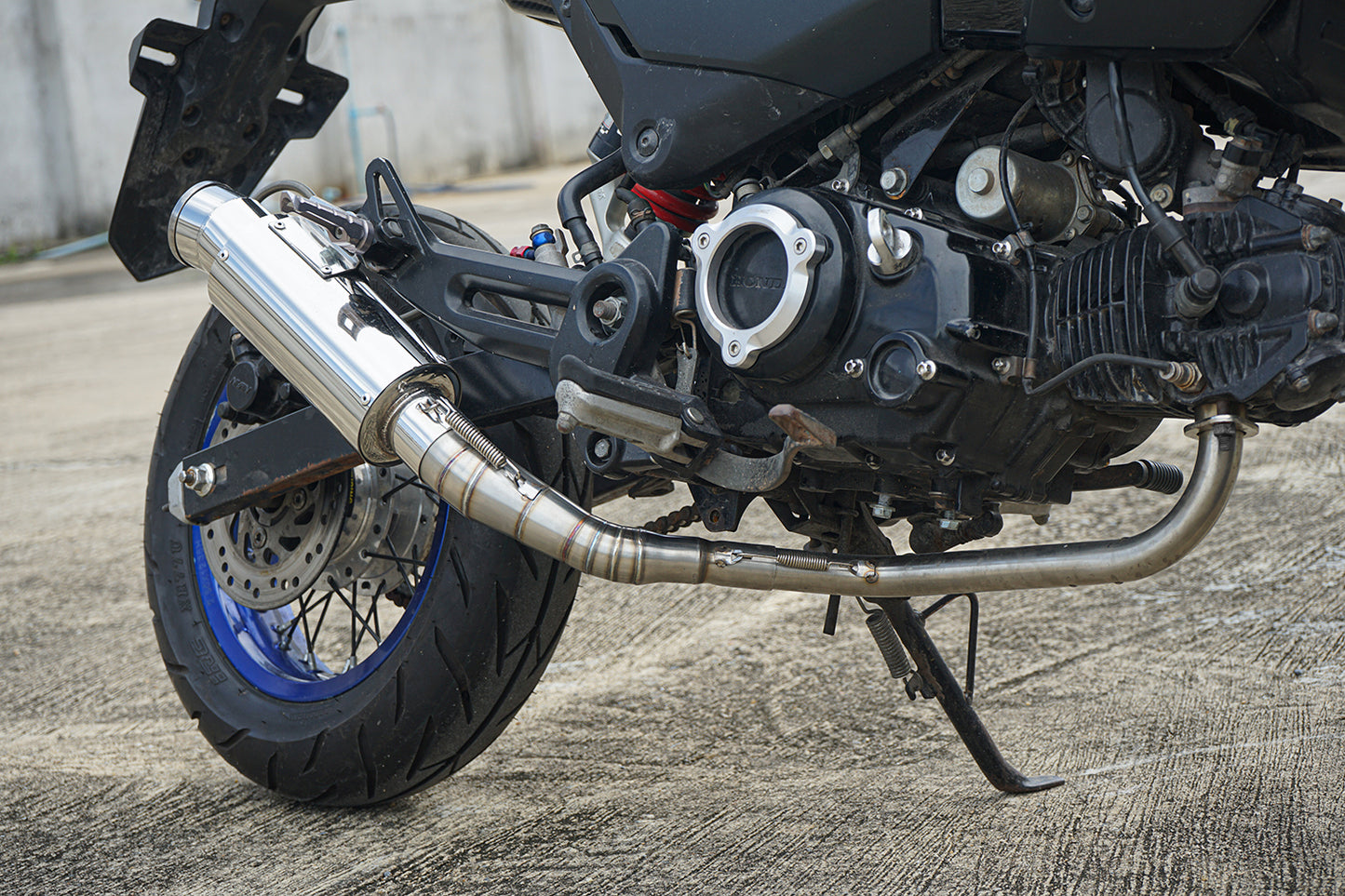 EXHAUST SYSTEM PIPE TIP MUFFLER LINK PIPE FOR HONDA GROM 125 2021-2025