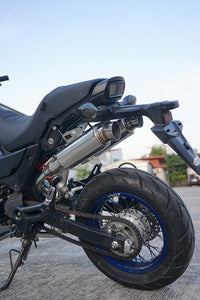 DUAL EXHAUST SYSTEM STAINLESS PIPE MUFFLER FOR HONDA GROM 125 2021-2025