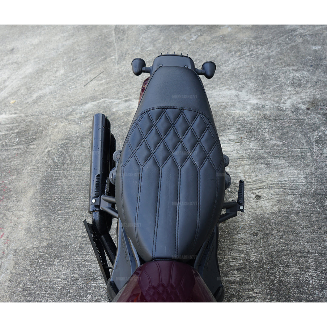 SEAT DOUBLE SADDLE DUAL DRIVER SEATS PAD CUSHION V.6 FOR HONDA REBEL CMX 1100 2021-2025