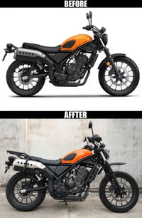 HANDLEBAR PROTECTION GUARD BLACK FIT FOR HONDA NEW SCL CL 300 500 2023-2025