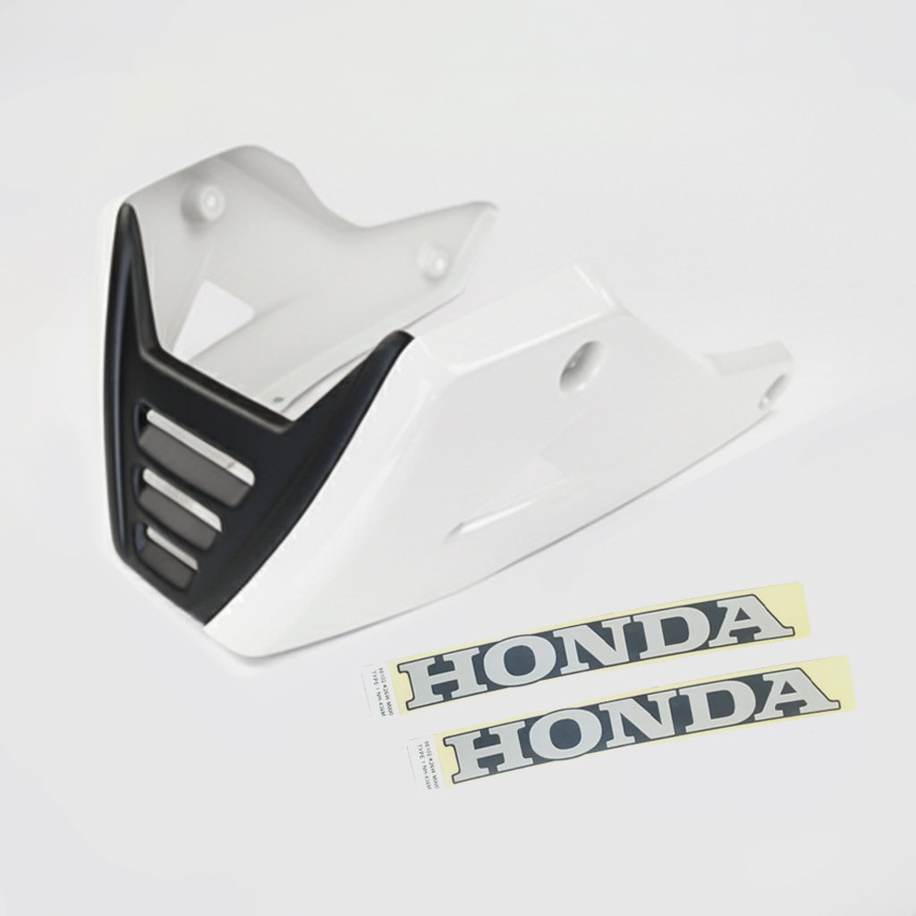 WHITE PLASTIC PANEL FAIRING & UNDER FAIRING HONDA NEW GROM 125 2021-2024