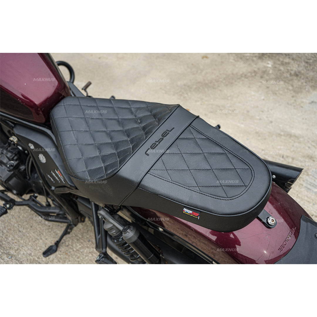SEAT DOUBLE SADDLE DUAL DRIVER SEATS PAD CUSHION V.9 FOR HONDA REBEL CMX 1100 2021-2025
