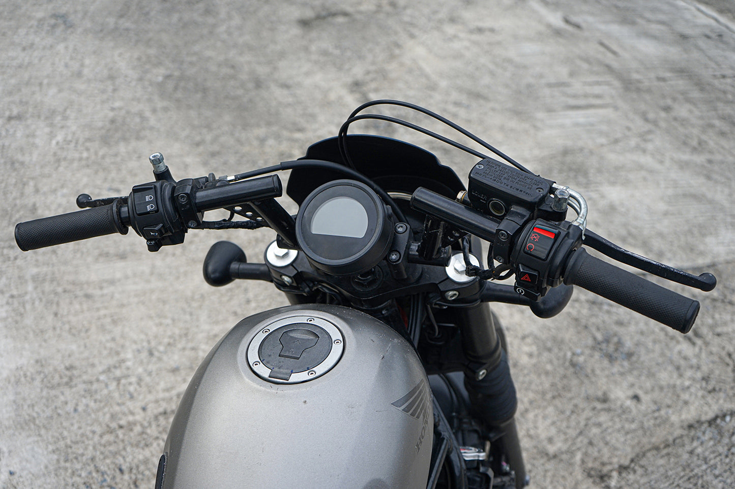 4 INCH STRETCH HANDLEBAR HANDLE BAR BLACK FOR HONDA REBEL CMX 300&500 2017-2025