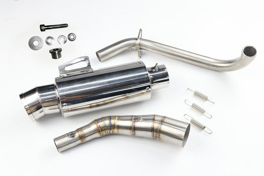 EXHAUST SYSTEM PIPE TIP MUFFLER LINK PIPE FOR HONDA GROM 125 2021-2025