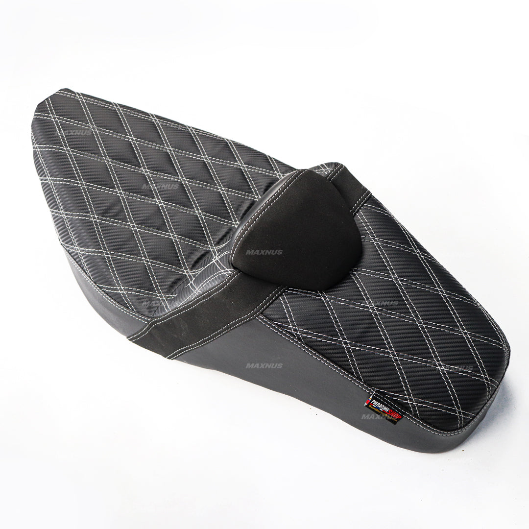 SEAT DOUBLE SADDLE DUAL DRIVER SEATS PAD CUSHION V.4 FOR HONDA REBEL CMX 300&500 2017-2025