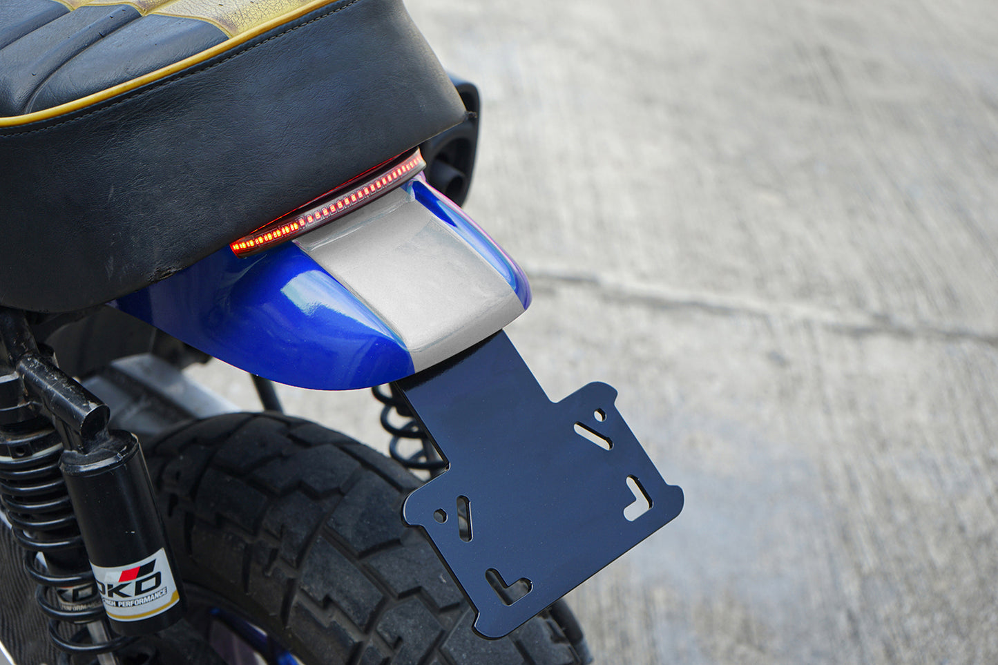 REAR FENDER + TAIL LIGHT LED V.2 FIT FOR HONDA MONKEY125 Z125 2022-2025