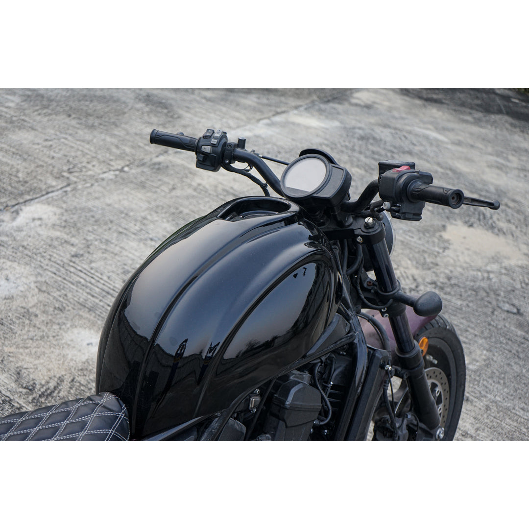 CUSTOM FIT FUEL TANK COVER BLACK FOR HONDA REBEL CMX 1100 2021-2025