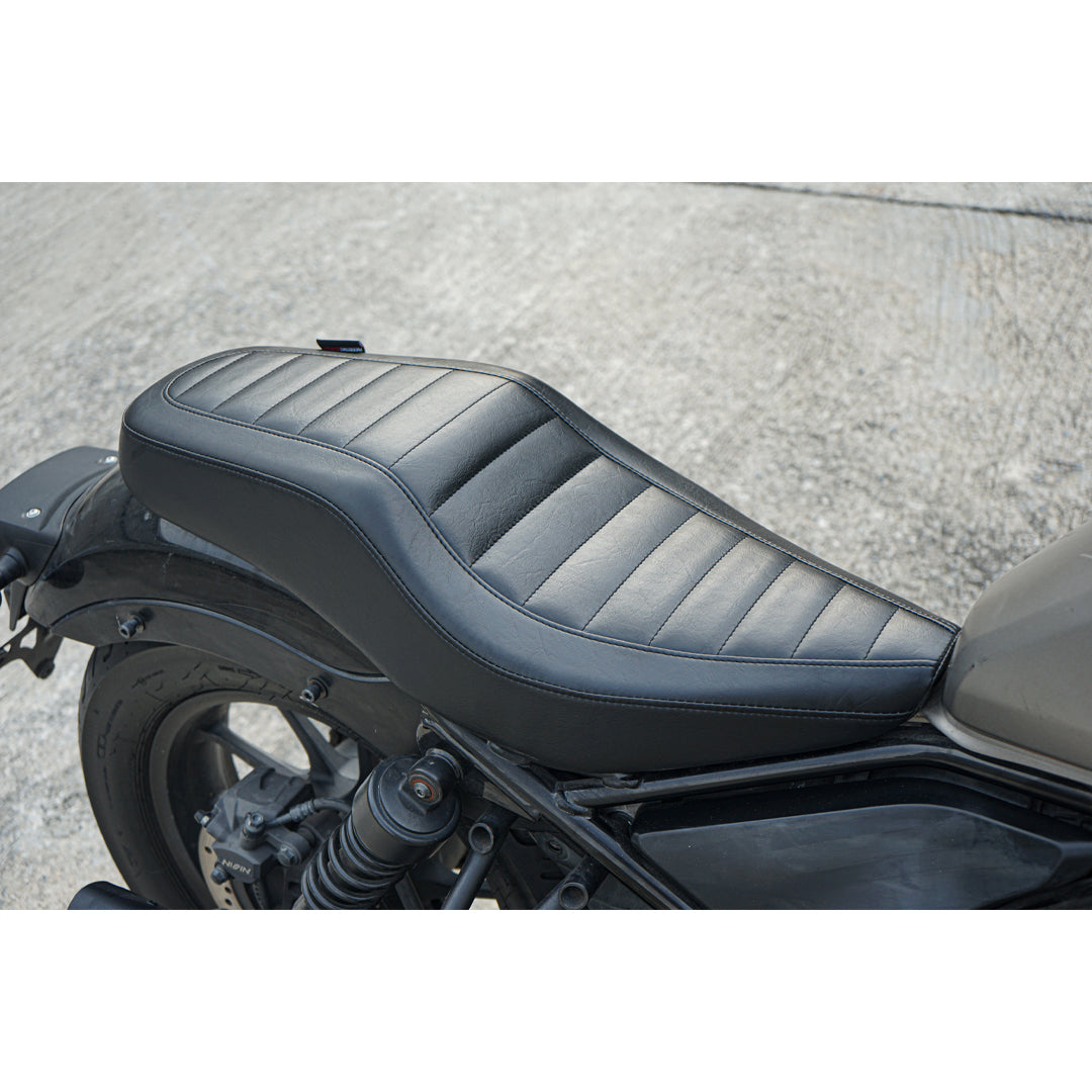 SEAT DOUBLE SADDLE DUAL DRIVER SEATS PAD CUSHION V.20 FOR HONDA REBEL CMX 300&500 2017-2025