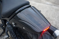 REAR FENDER FAIRING MUD GUARD LED BLACK V.2 FOR HONDA REBEL CMX 300&500 2017-2025