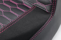 SEAT CUSHION BACKREST REPLACEMENT PINK THREAD V.19 FOR HONDA REBEL CMX 1100 2021-2025