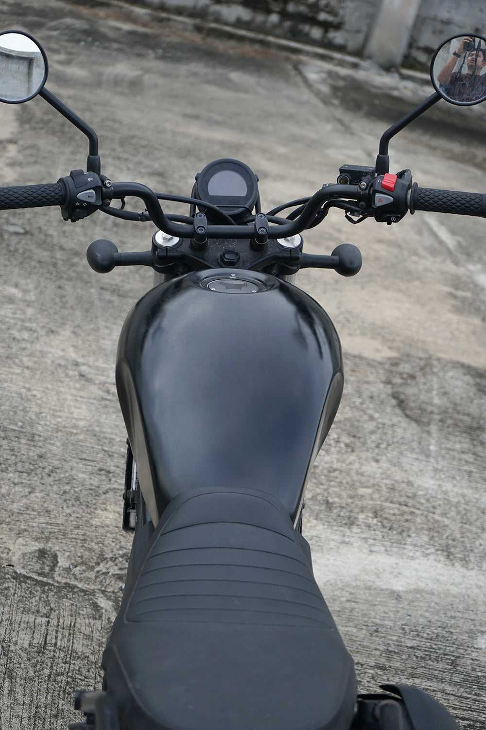 COVER FUEL OIL TANK MATTE BLACK V.3 FIT FOR HONDA SCL CL 300 500 2023-2025