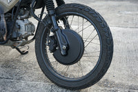 DISC BRAKE COVER PLASTIC ABS BLACK V.1 FOR HONDA TRAIL125 CT125 HUNTER CUB 2020-2025