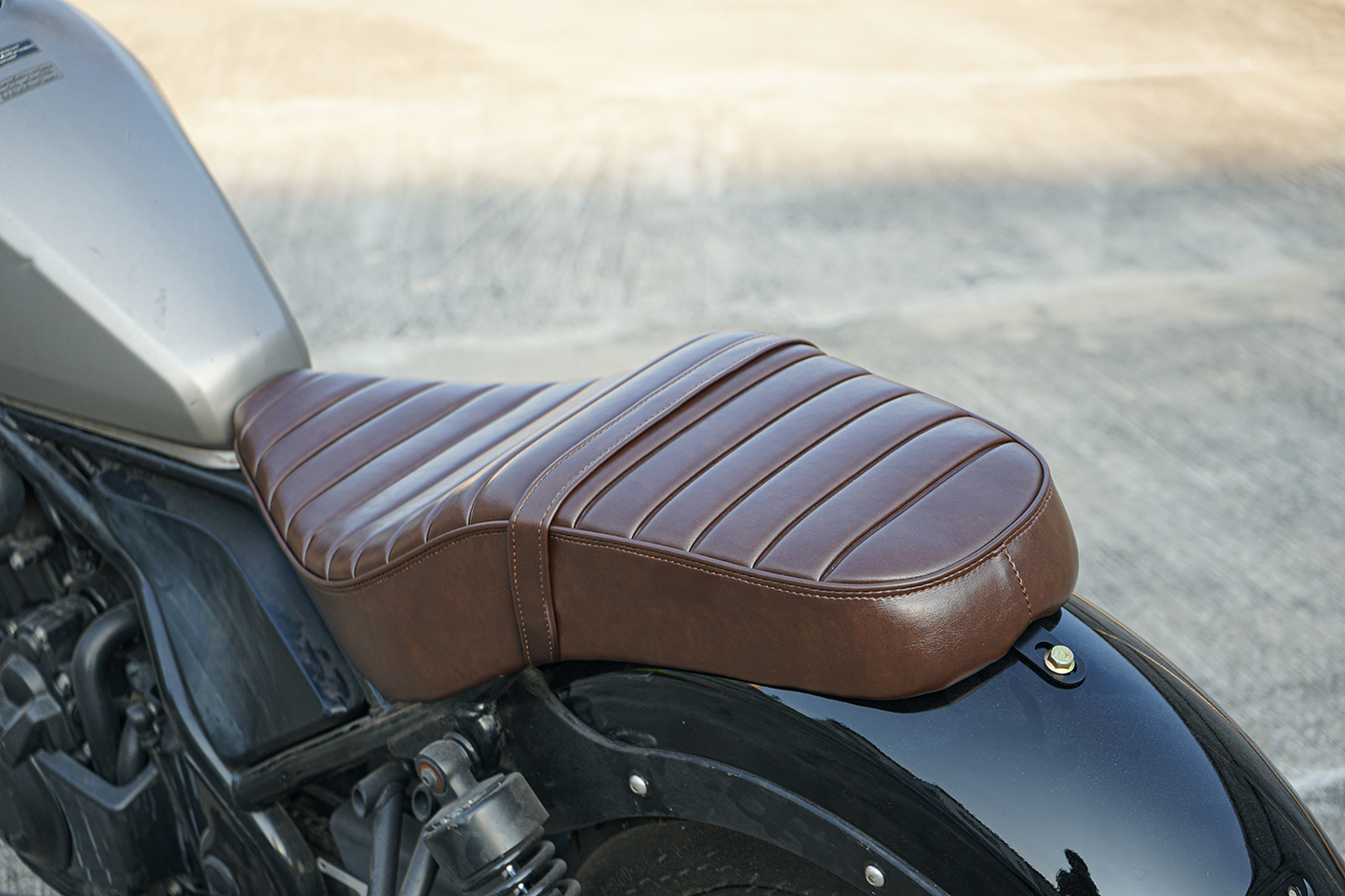 SEAT DOUBLE SADDLE DUAL DRIVER SEATS PAD CUSHION V.13 FOR HONDA REBEL CMX 300&500 2017-2025