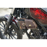 Multipurpose Leather Bag Brown  FIT FOR Honda CL SCL 300 500 2023-2025