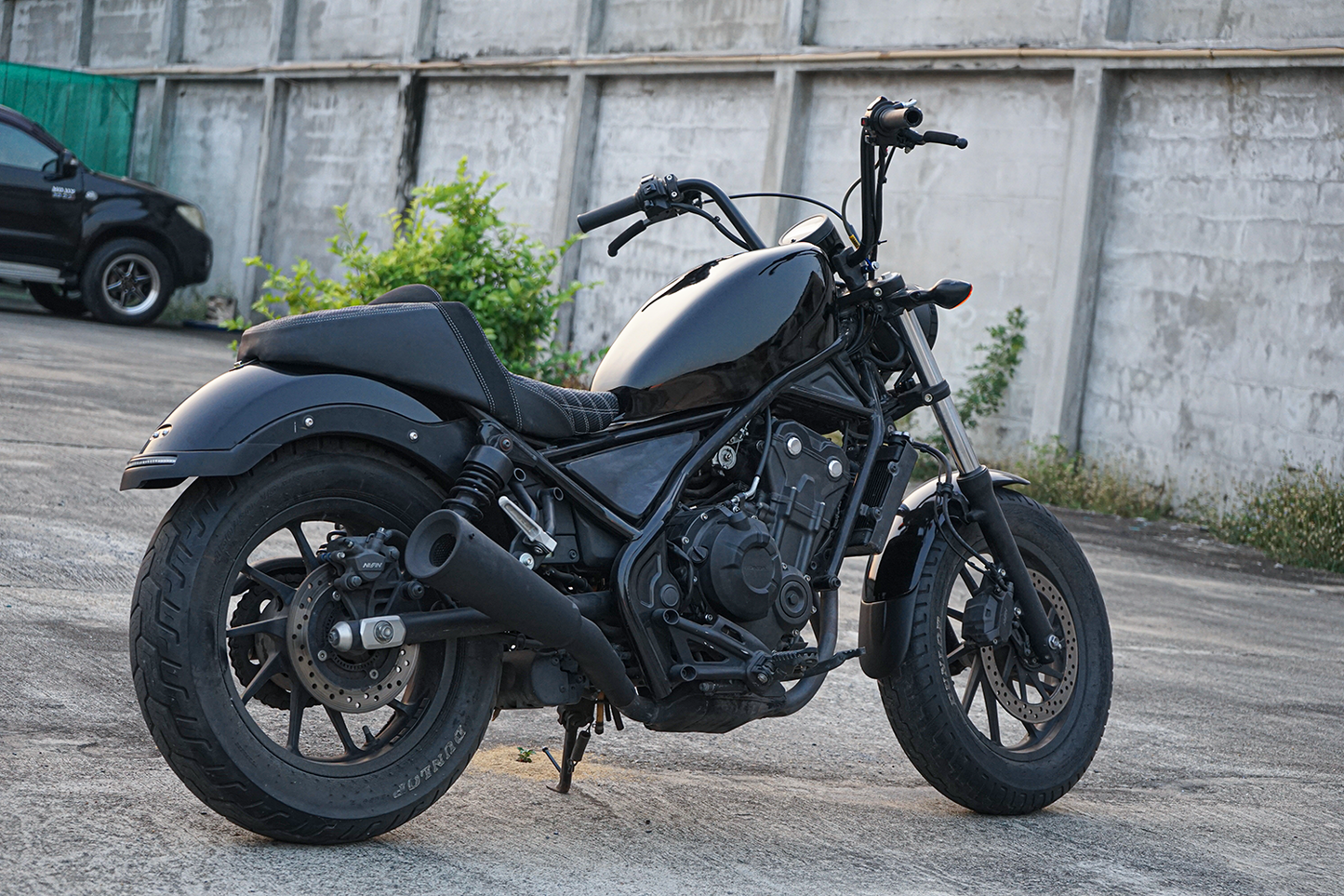 Splash Guard For Front Fender ABS Matte Black Honda rebel cmx 300-500 2017-2025