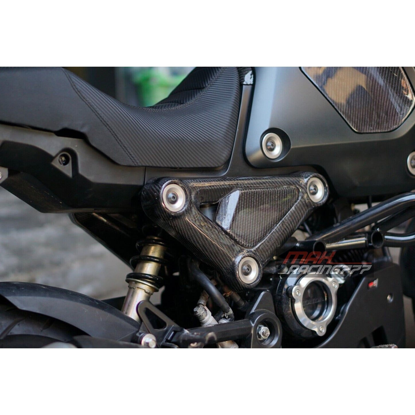 FRAME BODY R+L COVER SIDE UPPER PANEL CARBON FIBER FOR HONDA NEW GROM 2021-2024