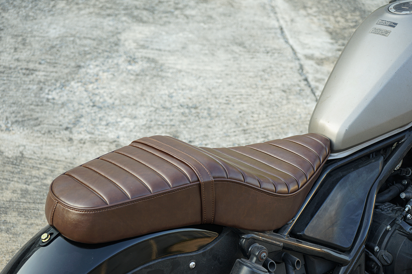 SEAT DOUBLE SADDLE DUAL DRIVER SEATS PAD CUSHION V.13 FOR HONDA REBEL CMX 300&500 2017-2025