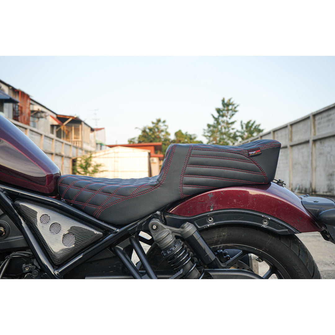 SEAT DOUBLE SADDLE DUAL DRIVER SEATS PAD CUSHION V.16 FOR HONDA REBEL CMX 1100 2021-2025