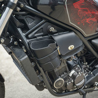 Multipurpose Leather Bag Black FIT FOR Honda CL SCL 300 500 2023-2025