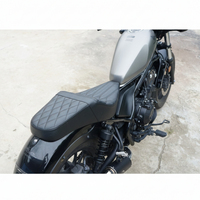 SEAT DOUBLE SADDLE DUAL DRIVER SEATS PAD CUSHION V.19 FOR HONDA REBEL CMX 300&500 2017-2025